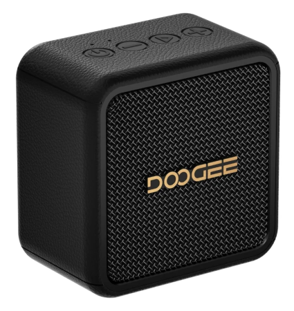 Gadgets - DOOGEE Field Pulse Hordozható Bluetooth Hangszóró, Fekete, 15W (20W Csúcsteljesítmény), Bluetooth 5.3, IP67, 16 Óra Üzemidő, TWS Stereo, USB, TF Kártya, AUX, Kihangosító