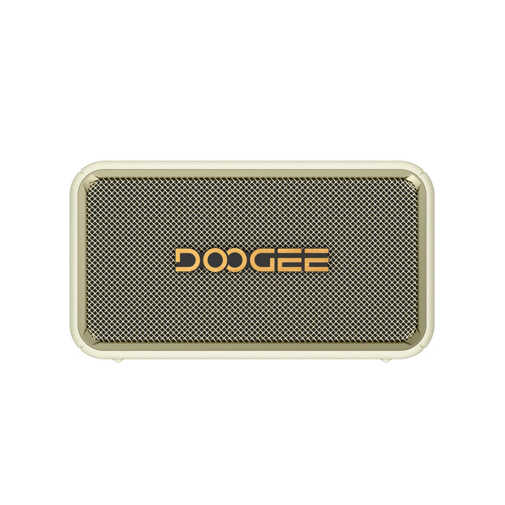 Gadgets - DOOGEE Field Echo Hordozható Bluetooth Hangszóró, Fehér, 60W Deep Bass, Bluetooth 5.3, IP67, Beépített Power Bank, TWS Sztereó, USB, AUX, TF Kártya