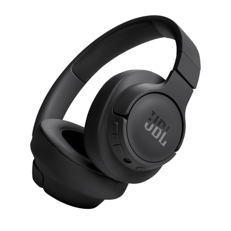 Fara Categorie - JBL Tune 720BT Vezeték Nélküli Over-Ear Fejhallgató, Fekete, Bluetooth 5.3, JBL Pure Bass, 76 óra Üzemidő, Multipoint, Mikrofon, Összecsukható