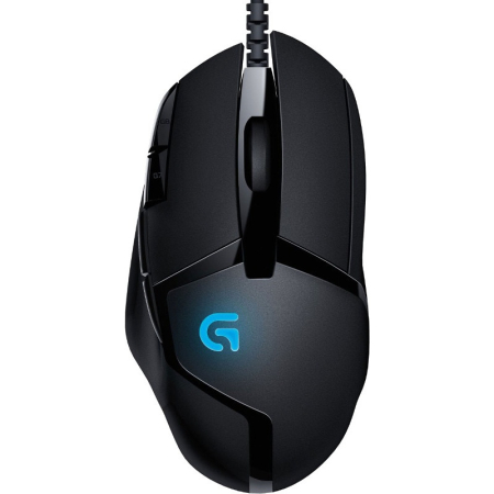 Új termékek - Logitech G402 Hyperion Fury Gamer Egér, Fekete, 4000 DPI, Optikai Szenzor, 8 Gomb, USB, 16G Gyorsulás