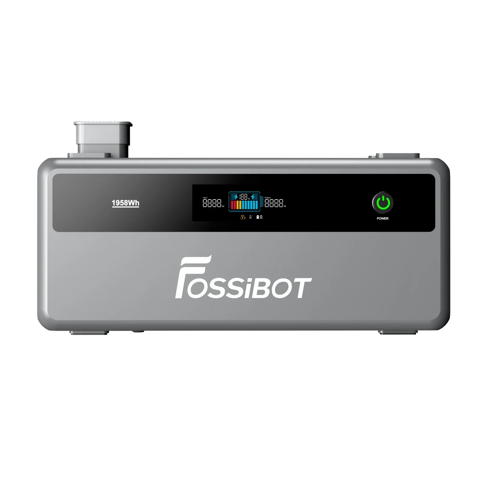 Zöld energia - FOSSiBOT FBP1200-B Bővítő Akkumulátor, LiFePO4, akár 6000 Ciklus, Kapacitásbővítés 39.1kWh-ig, IP65
