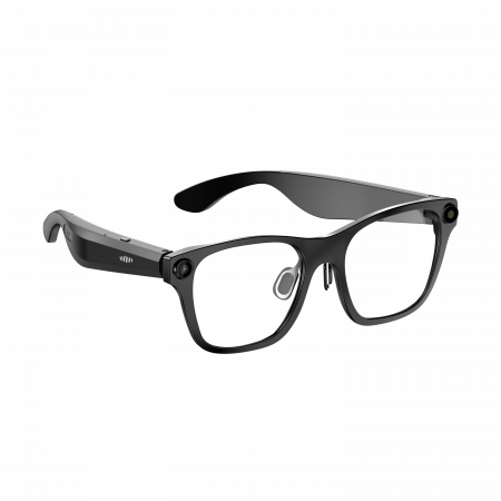 Gadgets - Ochelari Inteligenti iSEN G336, Camera 2K, Inregistrare Audio si Video, Asistent Vocal AI, Traducere, Anulare Zgomot, Control Tactil, Muzica si Apeluri, WiFi, OTA, Incarcare Magnetica