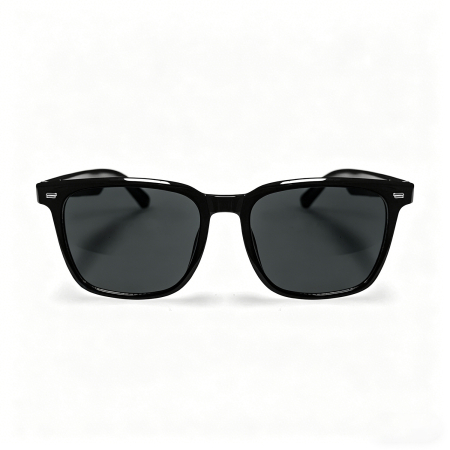 Noutati - Ochelari Inteligenți iSEN GM86, Negri, AI Translation, Bluetooth 5.4, Apeluri Bluetooth, Muzică, Asistent Vocal, Control Tactil, Protecție Lumină Albastră și UV