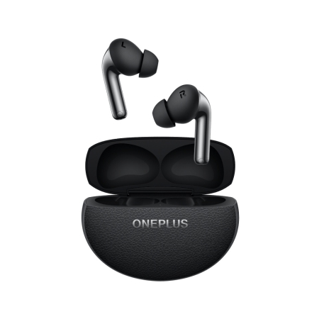 Vezeték nélküli fejhallgató - OnePlus Buds Pro 3 In-Ear Fülhallgató, Fekete, True Wireless, Bluetooth 5.4, ANC, Spatial Audio, Hi-Res Audio, 43 óra Üzemidő