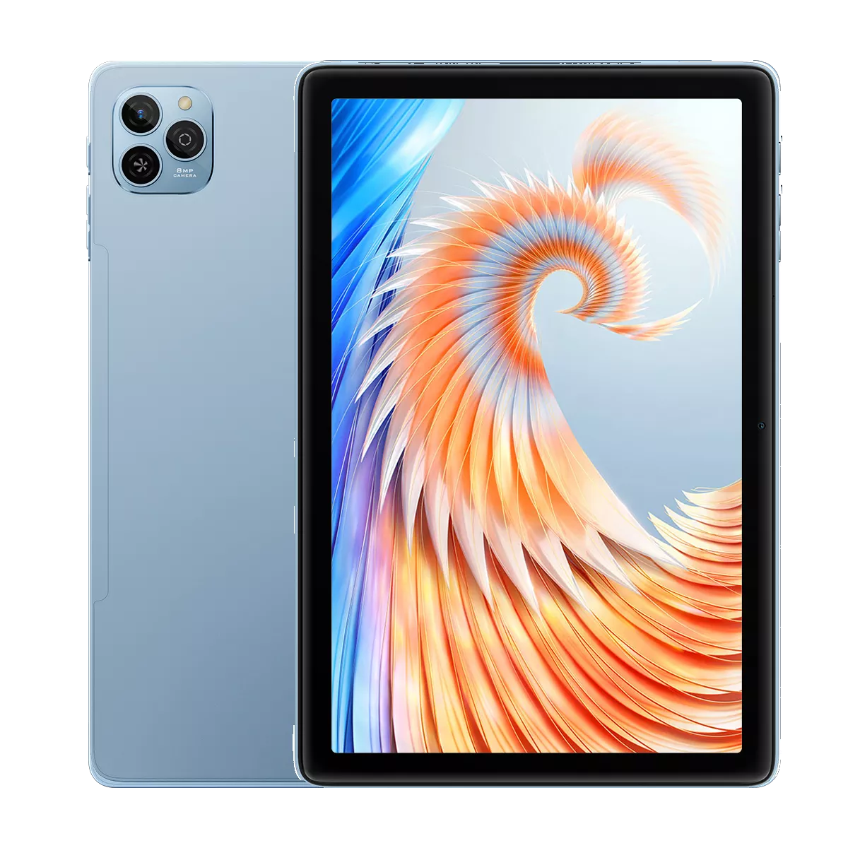 Táblagépek - OSCAL Pad 9 Tablet, Kék, 4G LTE, 10.1" HD+ IPS, 12GB RAM (4GB + 8GB bővíthető), 128GB, Android 15, 7700mAh, Dual SIM