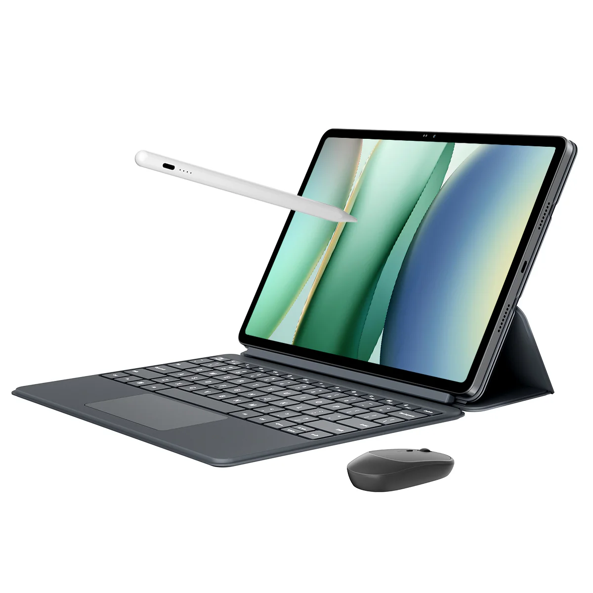 Új termékek - Tablet PC Blackview MEGA 12 5G, Szürke, 5G, 12.2" 2.4K 120Hz, 44GB RAM (12GB+32GB bővíthető), 256GB ROM, Android 16, Dimensity 7200, 50MP+13MP, 10000mAh, 55W, Doke AI, Face ID, Dual SIM