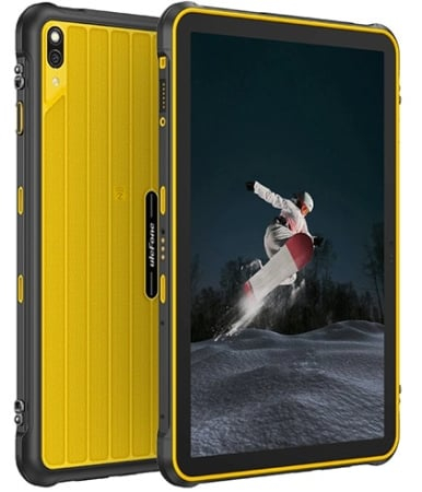 Strapabíró tabletek - Tablet Ulefone RugKing Pad 2 Pro Sárga, 4G, 10,1″ HD+ 90Hz kijelző, 16GB RAM (8GB + 8GB bővíthető, 256GB ROM, Akár 2TB-ig bővíthető, 48MP+8MP kamera, Android 16, Unisoc T7250, 10200mAh, Dual SIM