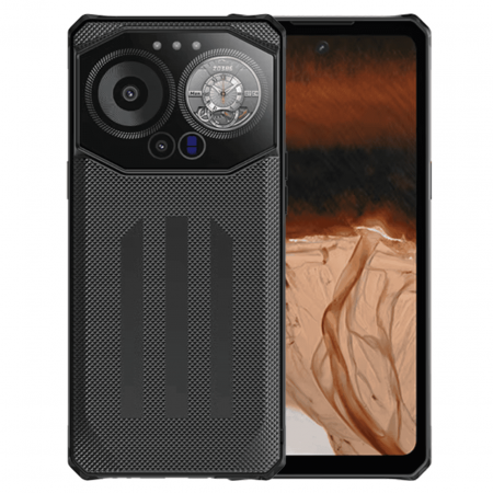 F150 mobiltelefonok - Mobiltelefon F150 B3 Fekete, 4G, 6.6" LCD IPS, 20GB RAM (8GB + 12GB bővíthető), 256GB ROM, Android 14, MediaTek Helio G96, 100MP+8MP, Éjjellátó, 10000mAh, 30W, NFC, Face ID, Dual SIM