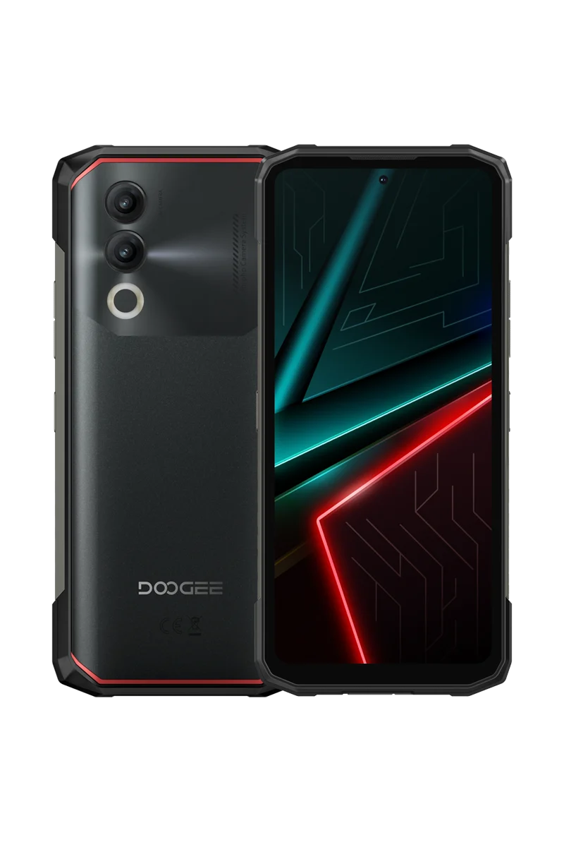 Telefon Gyártók - DOOGEE Blade20 X Mobiltelefon, Fekete, 4G LTE, NFC, 6.6" HD+ IPS 90Hz, 12GB RAM (3GB + 9GB Bővített), 128GB ROM, Unisoc T7250, 10300mAh 18W, 16MP Kamera, Android 16, Dual SIM