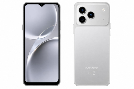Telefon Gyártók - DOOGEE Note 57 Lite Mobiltelefon, Ezüst, 4G LTE, 6.56" HD+ 90Hz, 12GB RAM (3GB + 9GB bővíthető), 32GB ROM, SC9863A, 13MP Kamera, 6150mAh, Android 16, Dual SIM