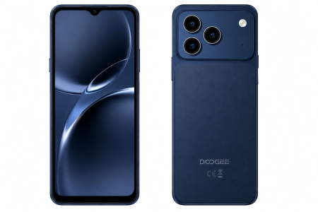 Telefon Gyártók - DOOGEE Note 57 Lite Mobiltelefon, Kék, 4G LTE, 6.56" HD+ 90Hz, 12GB RAM (3GB + 9GB bővíthető), 32GB ROM, SC9863A, 13MP Kamera, 6150mAh, Android 16, Dual SIM