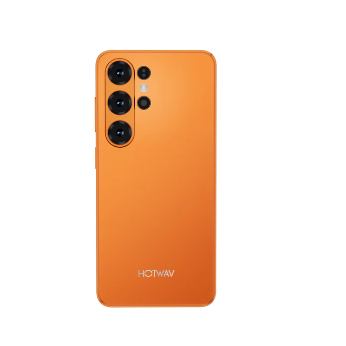 Mobiltelefon - HOTWAV A26 Ultra Okostelefon, Narancssárga, 4G LTE, 6.56" 90Hz Kijelző, 12GB RAM (3GB + 9GB bővíthető), 128GB, AI Kamera, Android, Dual SIM