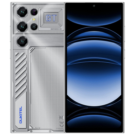 Mobiltelefon - Mobiltelefon Oukitel C61, Szürke, 4G, 6.88" HD+ In-Cell IPS, 16GB RAM (4GB+12GB Bővíthető), 128GB ROM, 13MP, Android 15, Unisoc Tiger T606, NFC, OTG, 5150mAh, 10W, Dual SIM