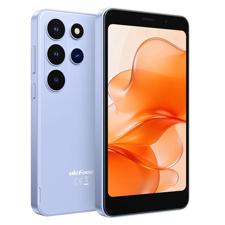 Ulefone mobiltelefonok - Ulefone Note 22 Mobiltelefon, Kék, 4G LTE, 5.0", 20GB RAM (3GB + 17GB bővíthető), 32GB ROM, Android 16 Go, Arcfelismerés, Dual SIM, 3000mAh