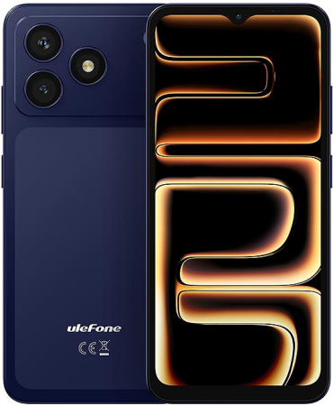 Mobiltelefon - Ulefone Note 23 Mobiltelefon, Kék, 4G LTE, 6.56" 90Hz, 3GB RAM + 32GB ROM, Android 16 Go, 5000mAh, 8MP Kamera, Arcfelismerés, Dual SIM
