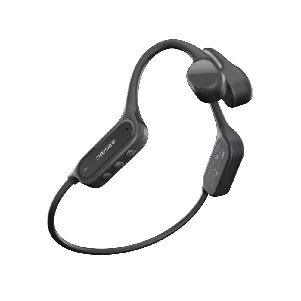 DOOGEE BoneBeat Swim Lite Csontvezetéses Fejhallgató, Fekete, Bluetooth 5.4, MP3, IP68, 10h Üzemidő [1]