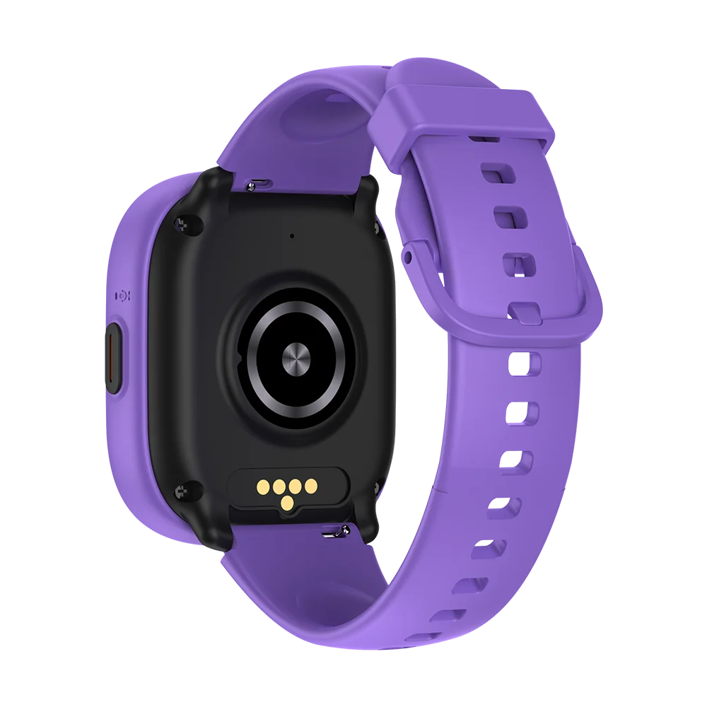 Okosóra LAGENIO K3, Lila, 4G, 1.7'', 48MB RAM, 128MB ROM, 0.3MP Kamera, RTOS, GPS Nyomkövetés, Videóhívás, Üzenetek, Szülői Felügyelet, Ébresztőóra, 680mAh, 5-14 Éves Gyermekeknek [3]