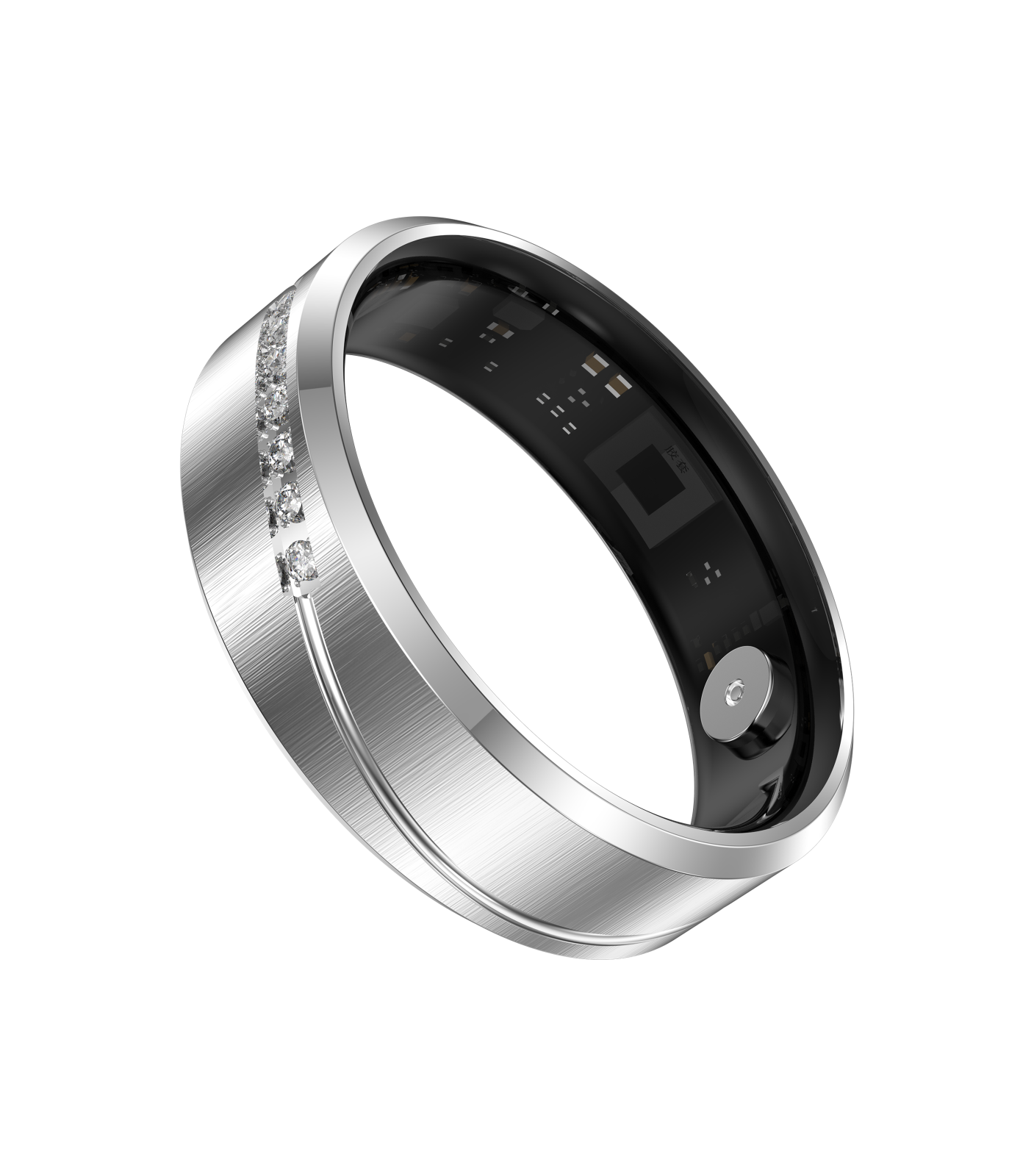 Inel Inteligent iSEN HR05, Silver, Bluetooth 5.4, Puls, SpO2, HRV, Temperatură, Monitorizare Stres și Somn, Moduri Sport, IP68, LuckRing [2]