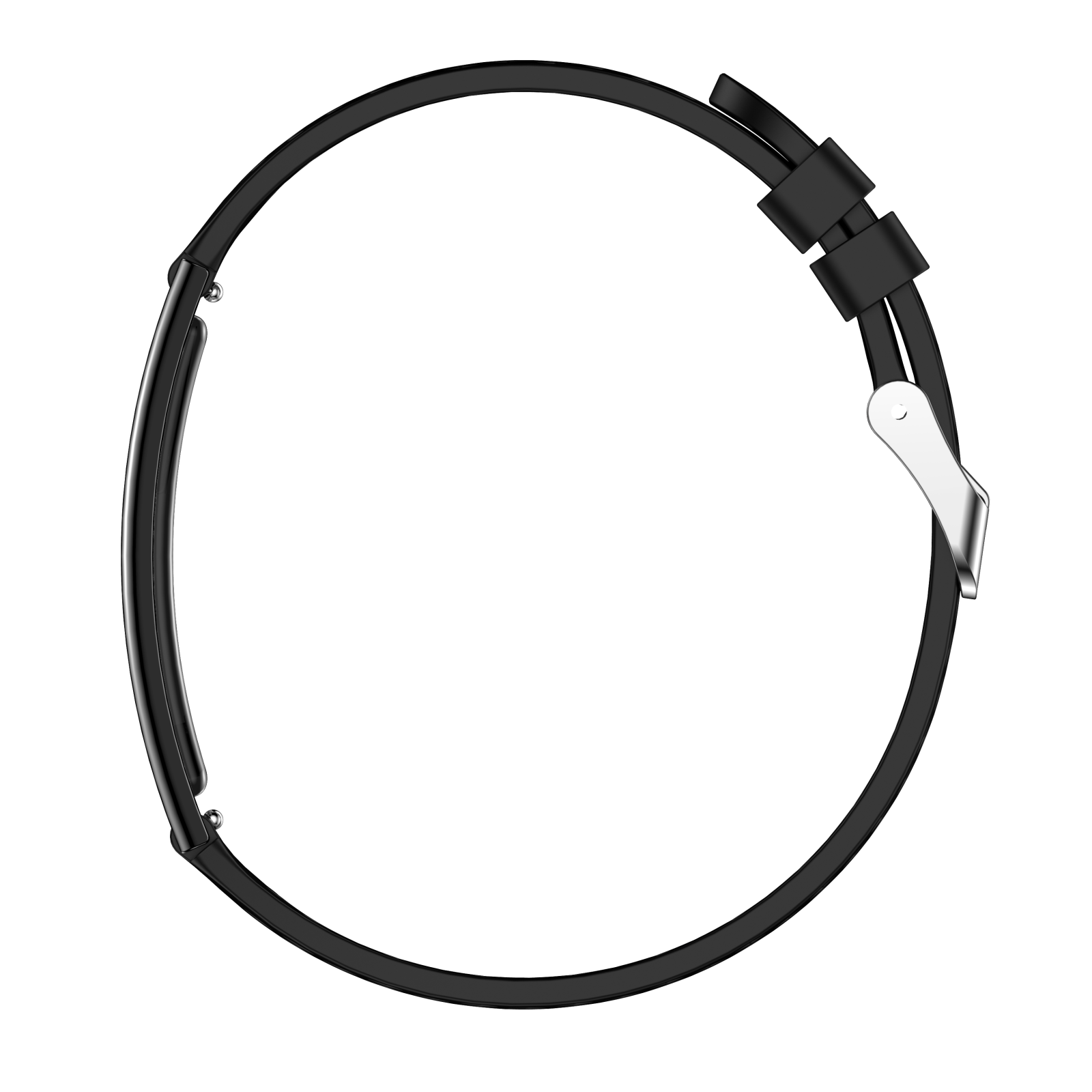 iSEN B8 Ceas Inteligent, Negru cu bratara Neagra, Silicon, Ritm Cardiac & Oxigen Sange, Detectare Presiune, Urmarire Somn & Activitate, Sanatate Femei, 33mAh, BLE 5.3, Incarcare Magnetica [1]