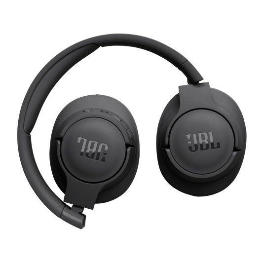 JBL Tune 720BT Vezeték Nélküli Over-Ear Fejhallgató, Fekete, Bluetooth 5.3, JBL Pure Bass, 76 óra Üzemidő, Multipoint, Mikrofon, Összecsukható [3]