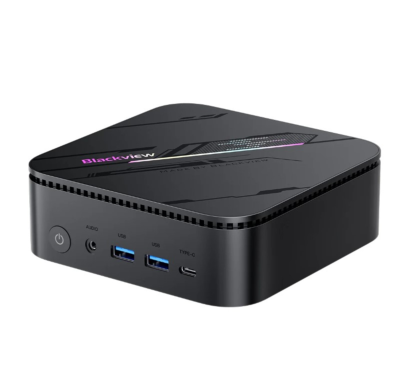 Mini PC Blackview MP100 PRO Fekete, Intel 12. generációs Core i9-12900HK, akár 5 GHz, 16 GB DDR4, 1TB SSD, Windows 11 PRO, Wifi 6, 4K 144Hz UHD [3]