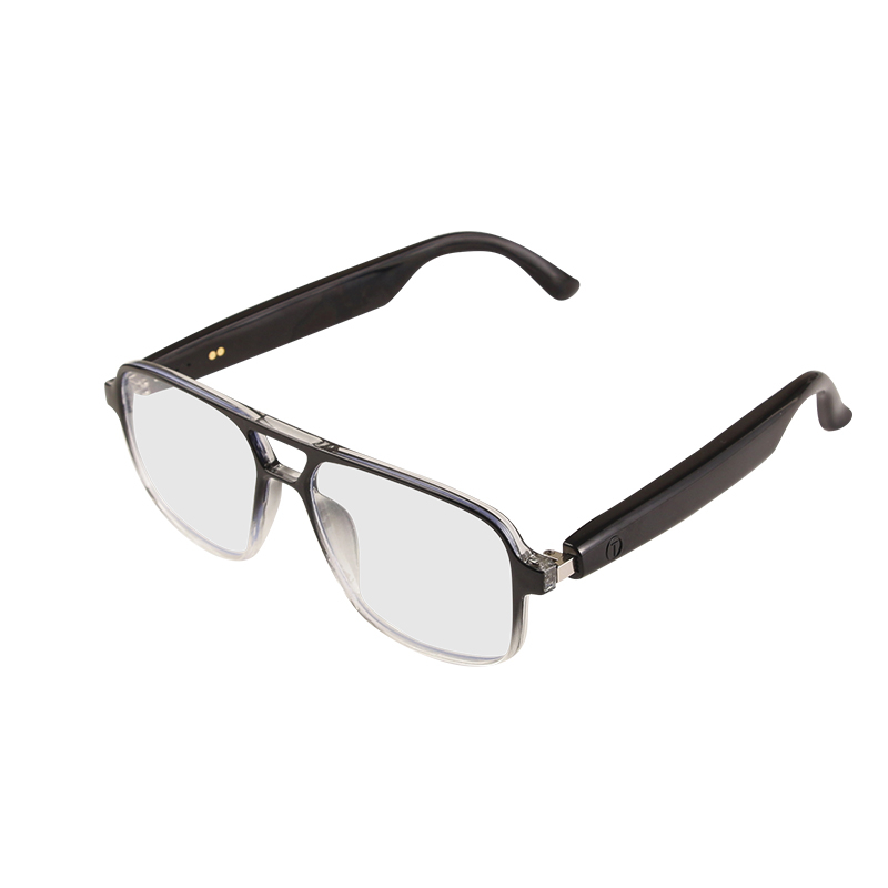 Ochelari de soare smart iSEN GS10, Negri, Lentile polarizate, Unisex, Microfon si difuzor incorporat, Muzica si apeluri Bluetooth, Asistare vocala [1]
