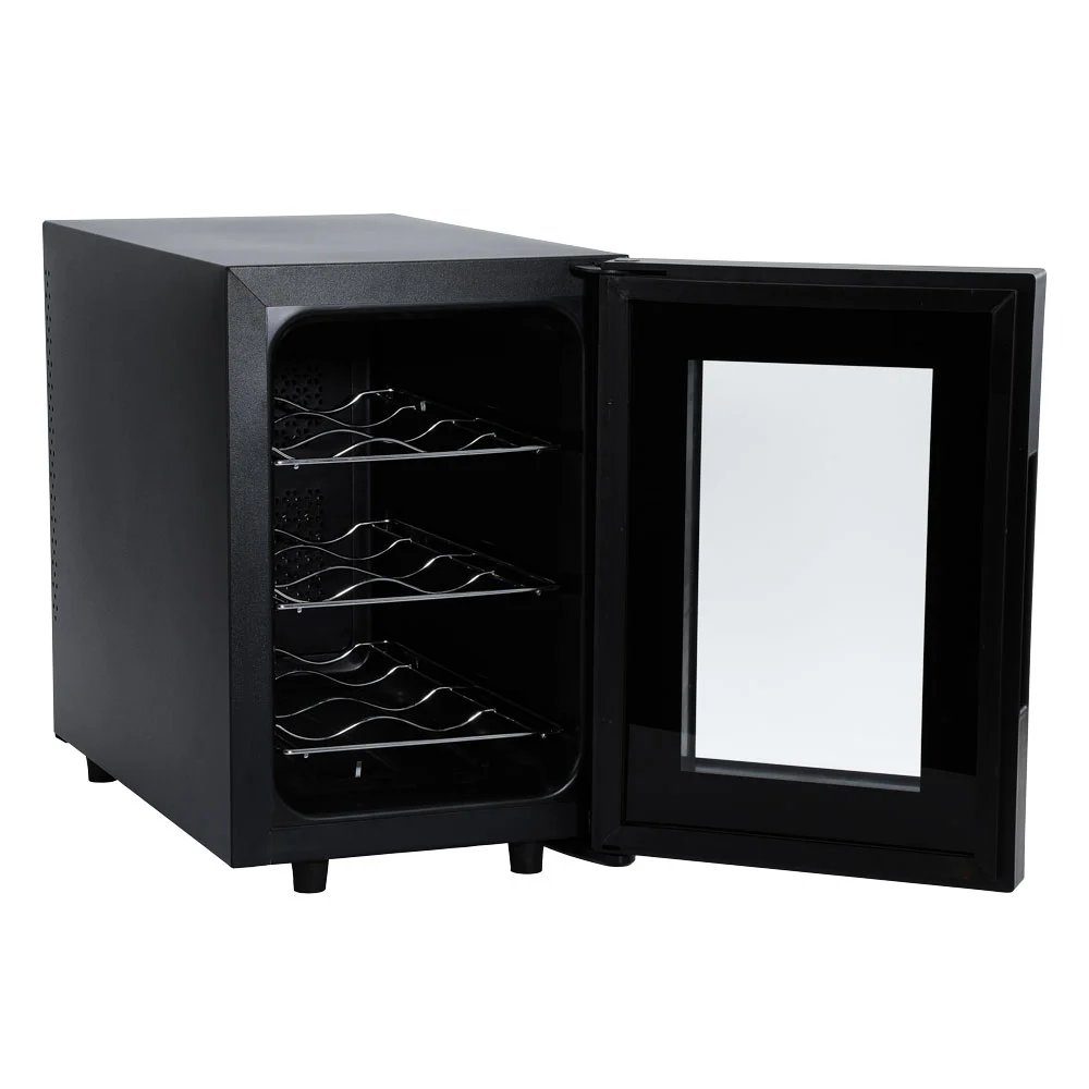 iHunt Csendes Borhűtő, 6 Palack, 16L, Digitális Vezérlés, LED Világítás, UV Védelem, No Frost, 30W [2]