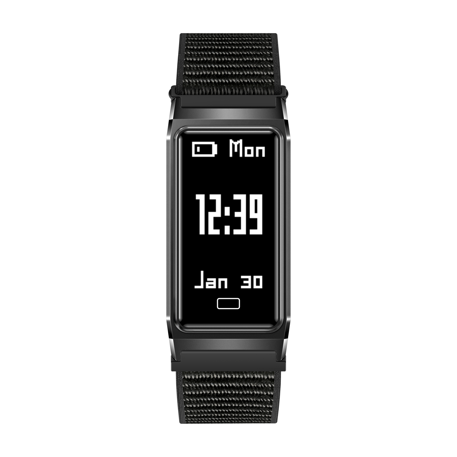 Smartwatch iSEN B11, Negru, 0.96" OLED, Bluetooth 5.3, Monitor Ritm Cardiac, SpO2, HRV, Monitorizare Somn, IPX8 [1]