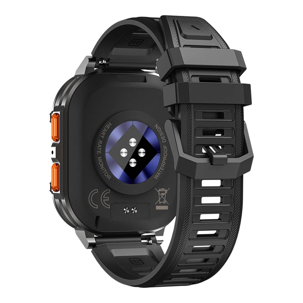 Smartwatch iSEN X7, Negru, 2.13" AMOLED HD, Bluetooth 5.3, WhatsApp Quick Reply, Puls, GoMore, 3 ATM, Baterie 1000mAh, Standby 100 Zile [5]