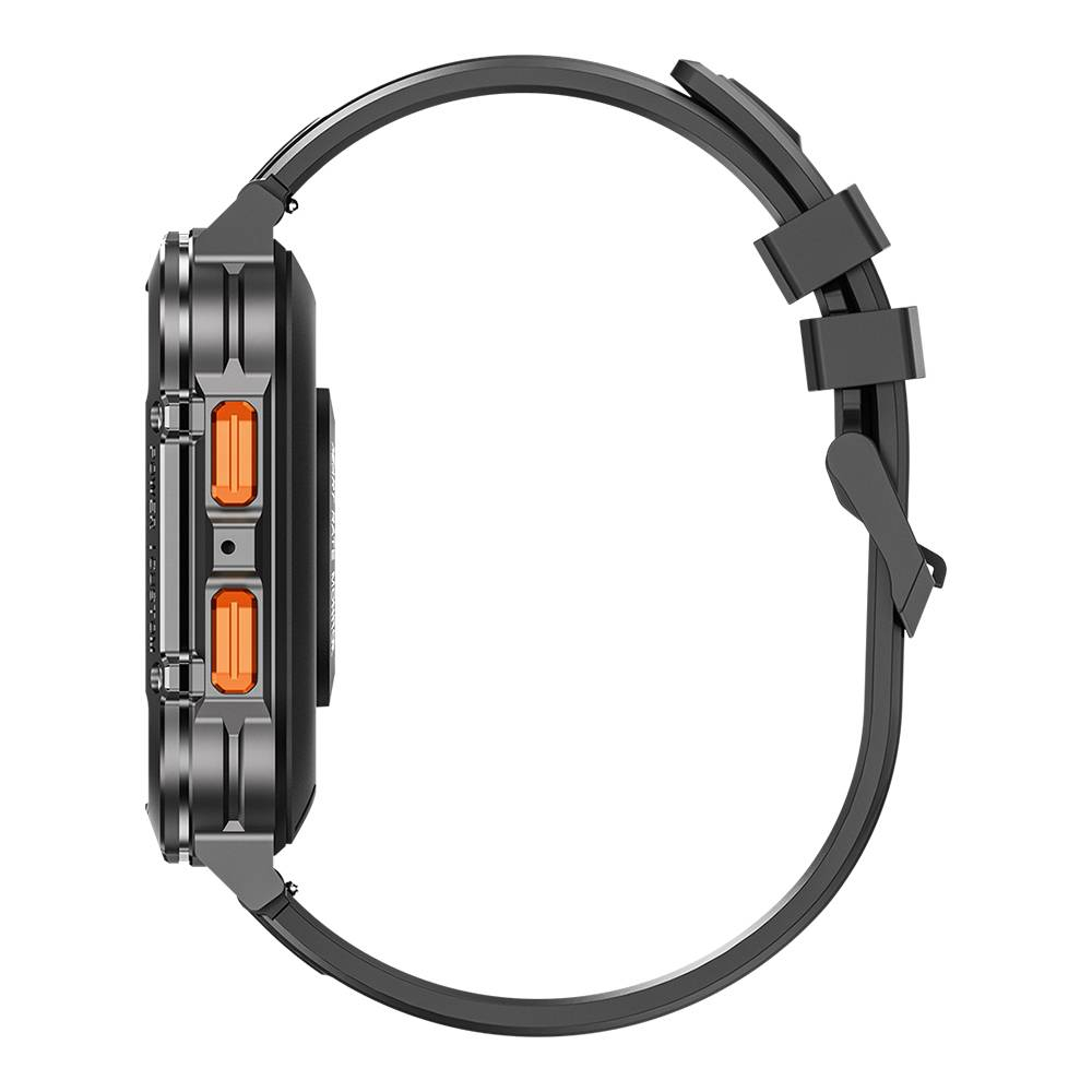 Smartwatch iSEN X7, Negru, 2.13" AMOLED HD, Bluetooth 5.3, WhatsApp Quick Reply, Puls, GoMore, 3 ATM, Baterie 1000mAh, Standby 100 Zile [4]