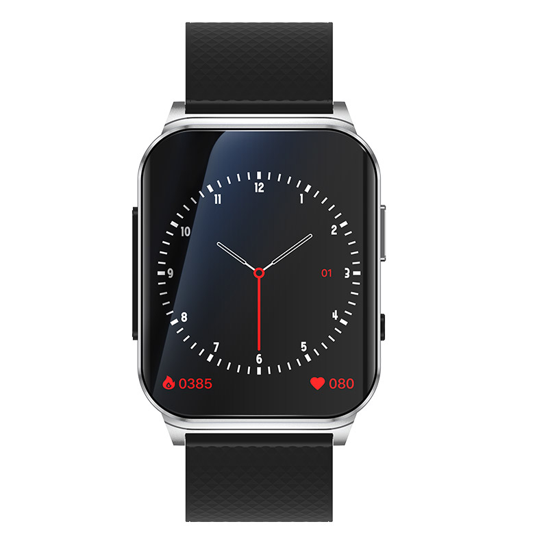 Smartwatch iSEN EP03 Pro, Argintiu, 1.83" IPS, Bluetooth 5.1, Monitorizare Ritm Cardiac, SpO2, Tensiune, Activitate Sport [4]