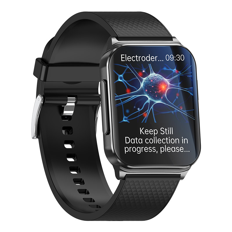 Smartwatch iSEN EP03 Pro, Negru, 1.83" IPS, Bluetooth 5.1, Monitorizare Ritm Cardiac, SpO2, Tensiune, Activitate Sport [5]