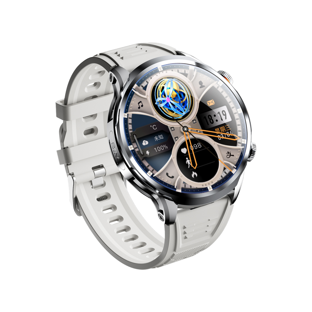 iSEN H18 Okosóra, Szürke, 4G LTE, 1.85" IPS Kijelző 360×360, 3GB RAM, 32GB ROM, 2MP Kamera, GPS, WiFi, Bluetooth, Nano SIM [3]