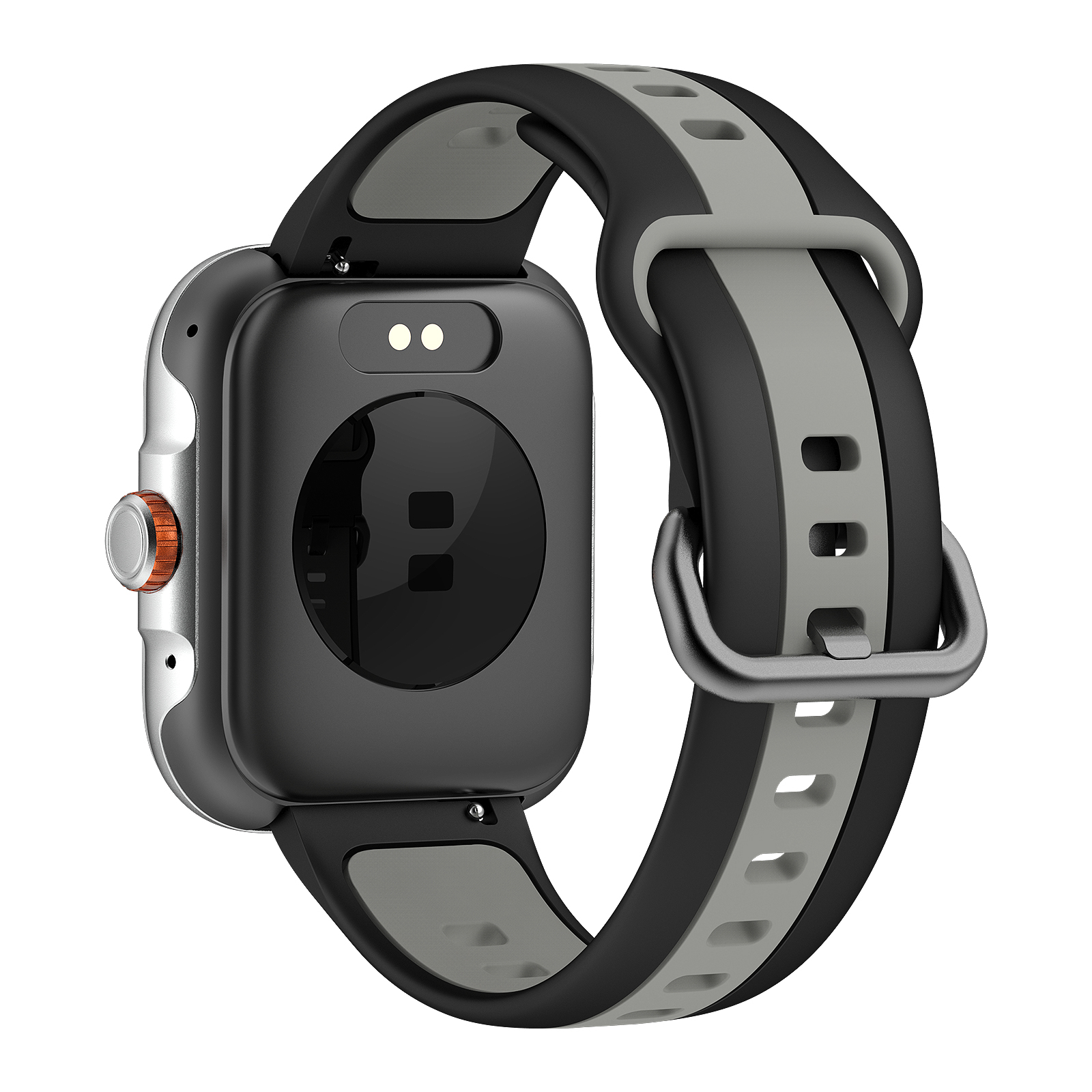 Smartwatch iSEN S216 GPS Argintiu, 1.78" Amoled, HRV, ECG, Functii Sanatate, Bluetooth Call, Alexa, Compatibil iOS & Android [2]