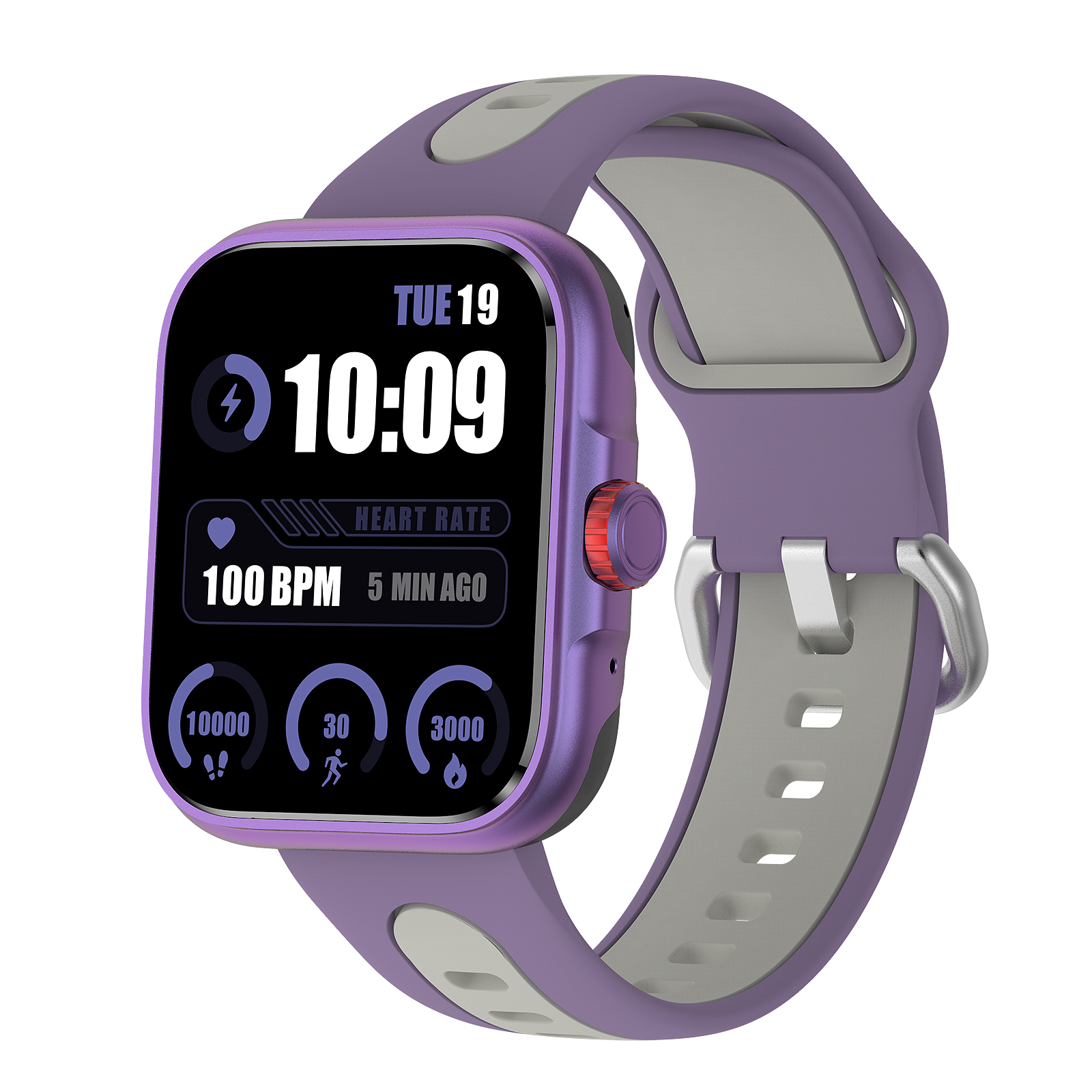 Smartwatch iSEN S216 GPS Mov, 1.78" Amoled, HRV, ECG, Functii Sanatate, Bluetooth Call, Alexa, Compatibil iOS & Android [3]