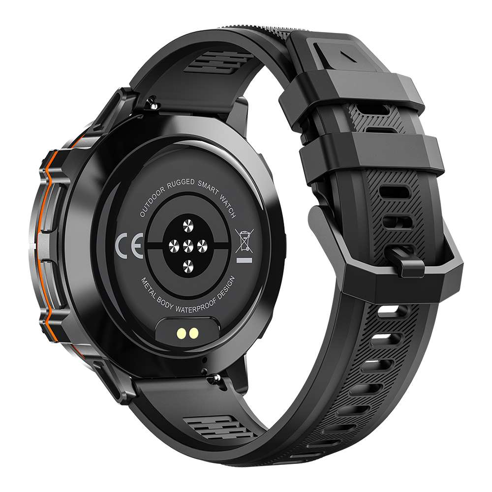 iSEN X3 Okosóra, Fekete, 1.73" AMOLED HD, Bluetooth Hívások, GPT, AI Számlap, Pulzus, 150+ Sportmód, GoMore, 1 ATM, 1000mAh Akkumulátor, 100 Napos Készenlét [6]