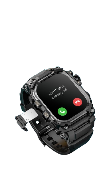 Lokmat Appllp 7 Max Okosóra, Fekete, 4G LTE, Hívás, Nano SIM, 2.06" AMOLED kijelző, 3GB RAM + 32GB, GPS, NFC, Pulzusmérés [2]