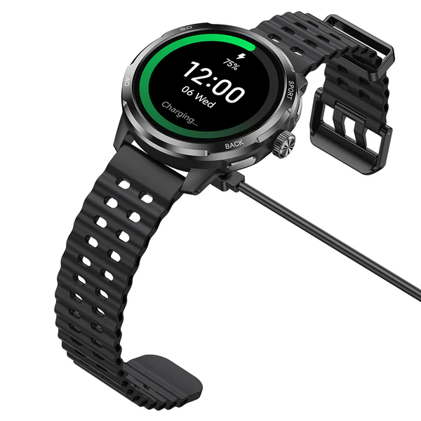 Okosóra Ulefone Armor Watch Pro, zöldellő, TFT 1.50", GPS pulzusmérő, oxigén-, kalória-, időjárás- és menstruációfigyelés, alvásfigyelés, Bluetooth 5.3, IP68/IP69K, 5ATM, 410mAh [5]