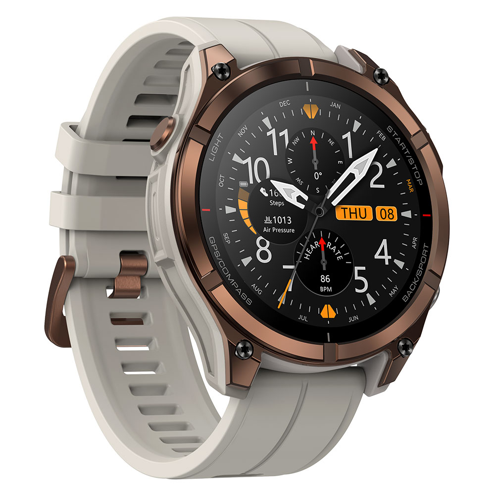 Zeblaze Stratos 4 Pro Okosóra, Bronz, 1.43" AMOLED, 6 Műholdas GPS, Bluetooth Hívás, ChatGPT AI, 170+ Sportmód, Akár 60 Napos Üzemidő, 5ATM & IP69K [2]