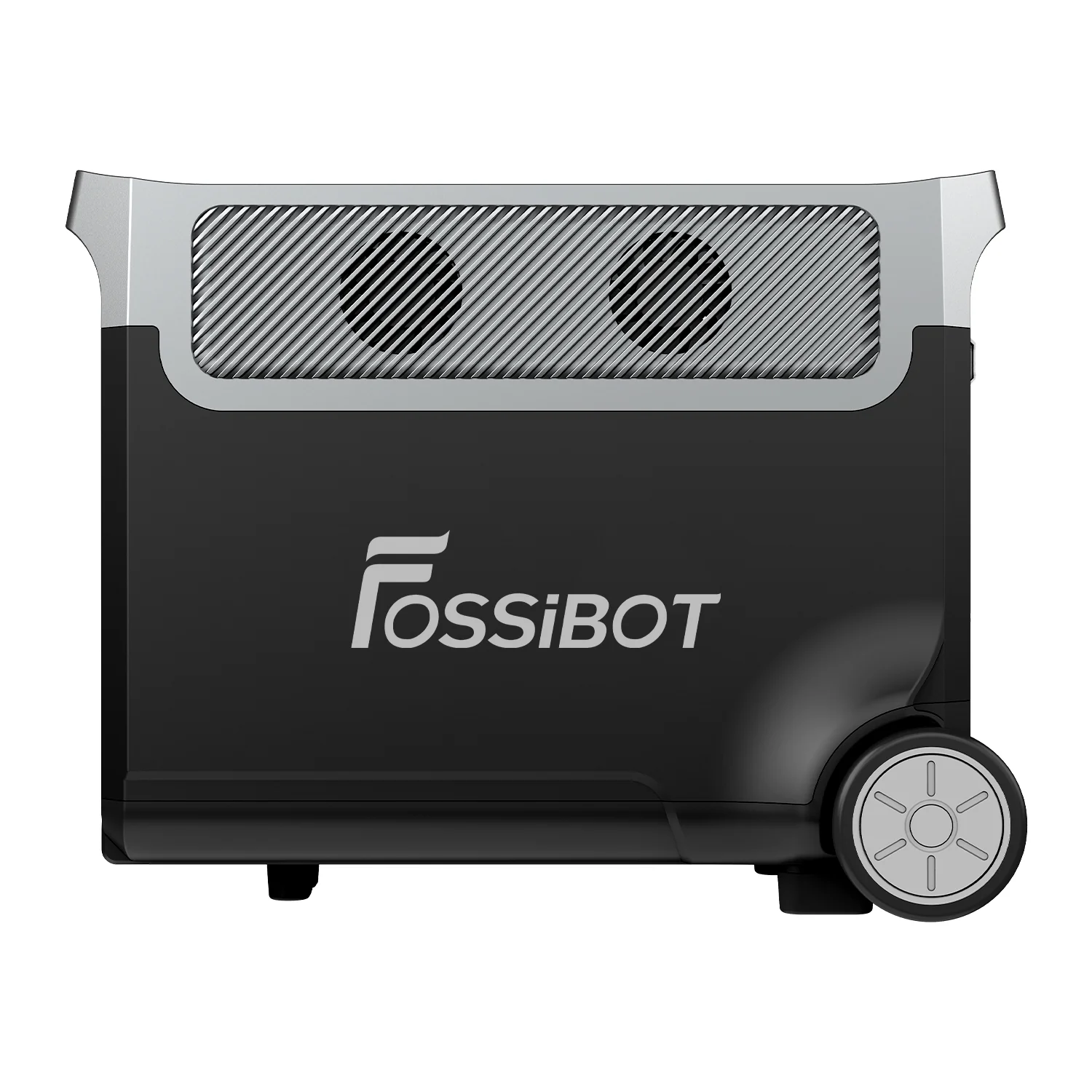 Fossibot F3600 Pro hordozható töltőállomás + Oukitel PV400 napelem fekete, 3600W, 3840Wh, LCD képernyő, BMS védelem, 13 kimenet, levehető LED zseblámpa, SOS [6]