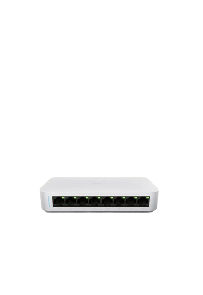 Xiaomi Gigabit Switch 8 Portos, 16Gbps, Plug & Play, 8×RJ45 1000Mbps, Asztali/Fali, Fehér [1]