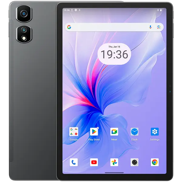 Blackview Tab 16 Pro tablet, Szürke, 4G, 11" IPS, 24GB RAM (8GB+16GB bővíthető), 256GB ROM, Android 14, Tiger T616, 13MP+2MP+8MP, 7700mAh, 18W, Arcfeloldás, WiFi5, Dual SIM [1]