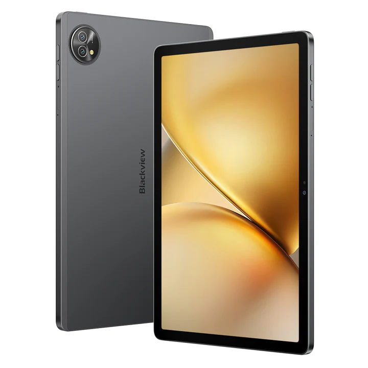 Blackview Zeno 10 táblagép, Fekete, 5G, 11.0" FHD+ IPS, 24GB RAM (8GB + 16GB kiterjesztett), 256GB ROM, 16MP, DokeOS_P 4.2, Tiger T8200, Hangvezérlés, 4x doboz hangszóró, 8800mAh, 18W, Dual SIM [1]