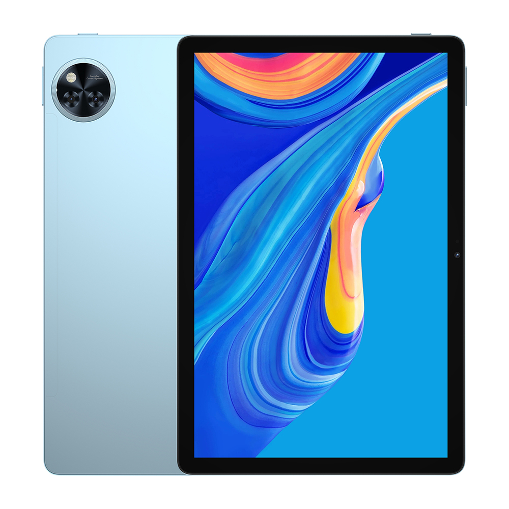 Tableta Doogee U11, VIP, Albastru, 11'' HD IPS 90Hz, 16GB RAM (4GB + 12GB extensibili), 128GB ROM, 13MP + 5MP, Android 15, Unisoc T606, 8580mAh, 10W, Deblocare faciala, Wi-Fi 5 [1]