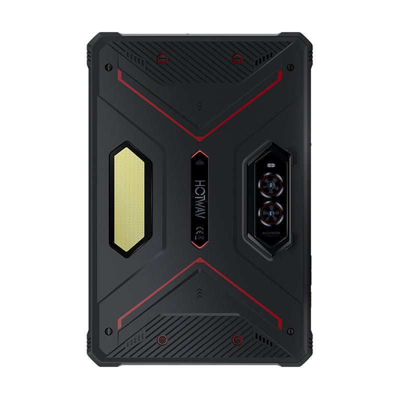 HOTWAV R9 Pro Strapabíró Tablet, Piros, 4G LTE, Camping Lámpa 350LM, 20080mAh, 20GB RAM (6GB + 14GB bővíthető), 256GB, 11" FHD+ Kijelző, 64MP Kamera, Android 14, Dual SIM [4]