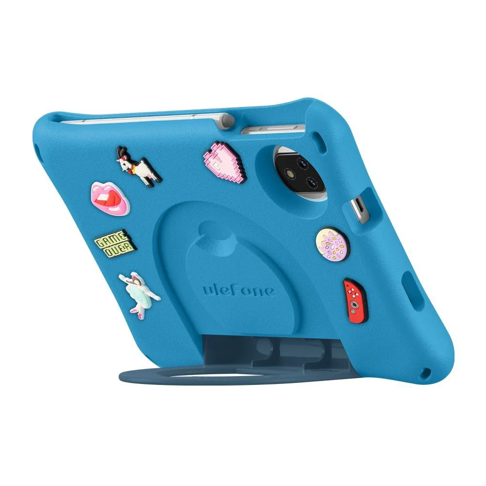 Ulefone Tab A9 Pro Kids Tablet, Kék, 4G, 8.68″ HD+ 90Hz, 8GB RAM (4GB + 4GB Bővített), 128GB ROM, Android 15, Helio G91, 12MP, Widevine L1, TÜV tanúsítvány, 5040mAh, 18W, Dual SIM [3]