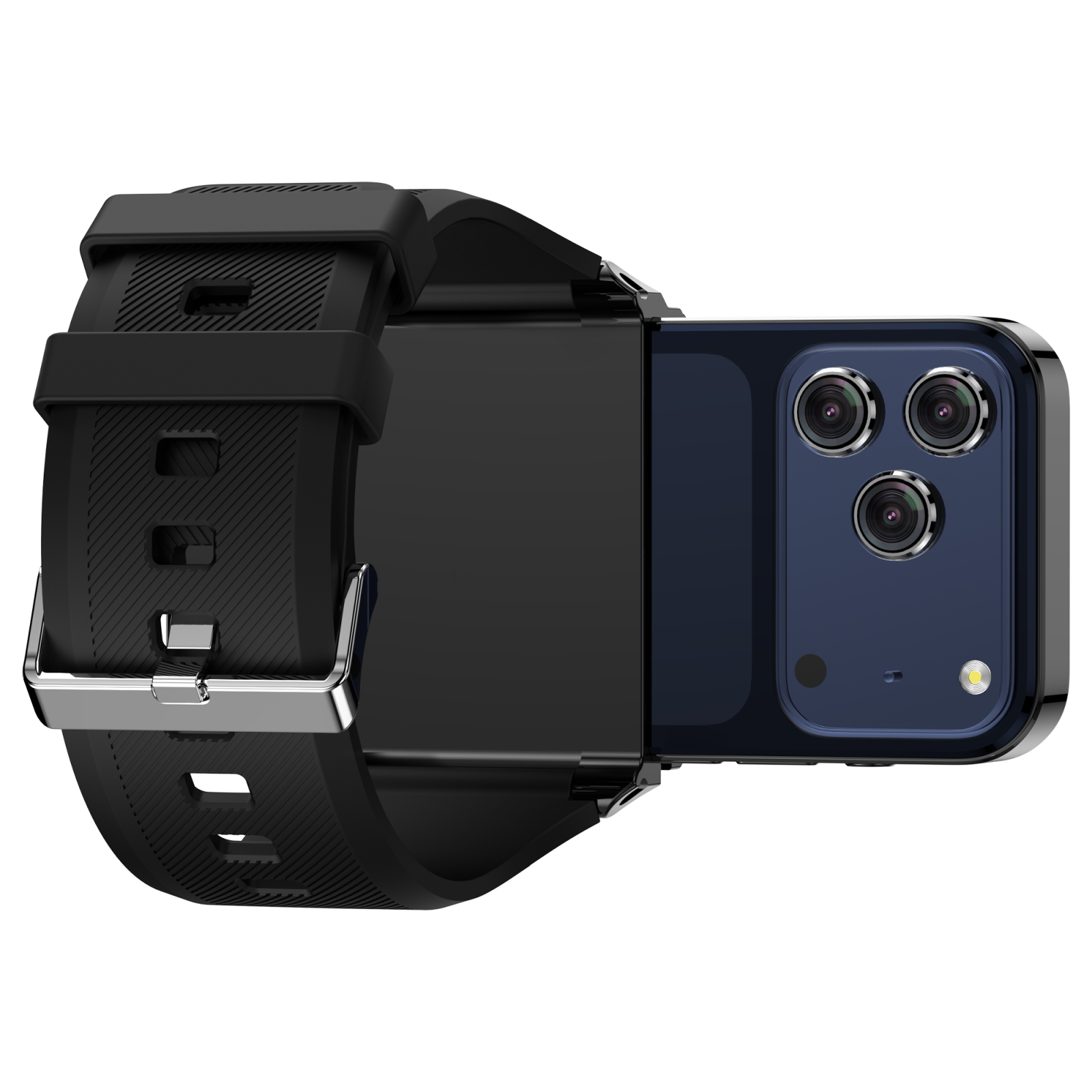 Telefon Ceas Inteligent iSEN PG999, Negru, 4G LTE, Ecran 3.97", 3GB RAM, 64GB, GPS, WiFi, Bluetooth, 1800mAh, Dual SIM [4]