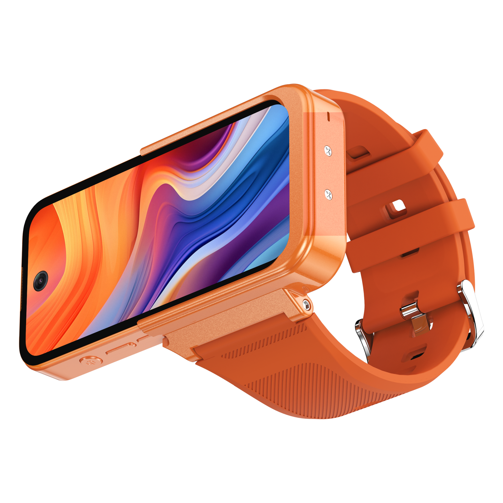 Telefon Óra Okos iSEN PG999, Narancssárga , 4G LTE, 3.97" Kijelző, 3GB RAM, 64GB, GPS, WiFi, Bluetooth, 1800mAh, Dual SIM [1]