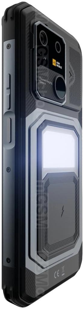 AGM G3 Pro Mobiltelefon, Fekete, 5G LTE, Hőkamera, 6.72" FHD+ 120Hz Kijelző, 24GB RAM (12GB + 12GB bővíthető), 512GB ROM, Android 15, 10000mAh Akkumulátor, Dual SIM [2]