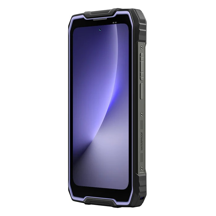 Mobiltelefon Blackview ROCK 2, Lila, 5G, 6.67" HD+ IPS, 32GB RAM (12GB+20GB extensibili), 256GB ROM, 16MP, Android 16, UNISOC T8100, 120Hz, 15000mAh, 33W, Dual SIM [1]